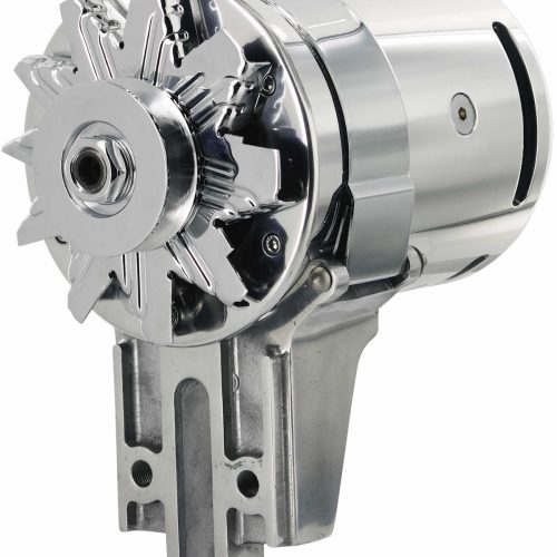 POWERMASTER GENERATOR 90 AMPS SHORTY FLATHEAD 49-53 CHROME