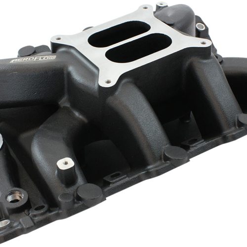 HOLDEN 304 VN INTAKE MANIFOLD DUAL PLANE AIR GAP BLACK
