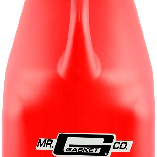 UTILITY JUG 5 GAL / 18.9L RED WITH HOSE. SQUARE BASE