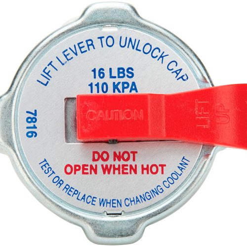 LARGE RADIATOR CAP WITH LEVER 16PSI / 110KPA