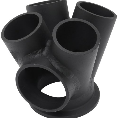 4 INTO 1 TURBO MERGE COLLECTORV-BAND GT30 44MM WASTEGATE