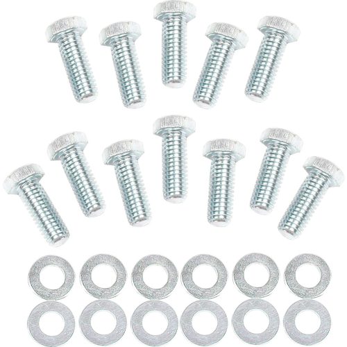 SB CHEV INTAKE MANIFOLD BOLTS & WASHER. 3/8-16 x 1
