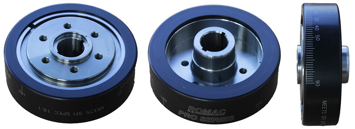 SB CHEV 350 400 6.2" INT. BAL.2 KEY STEEL/ALLOY BLOWER