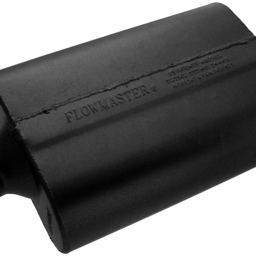 40 SERIES DELTA FLOW MUFFLER  2.25″ CENTRE IN / CENTRE OUT