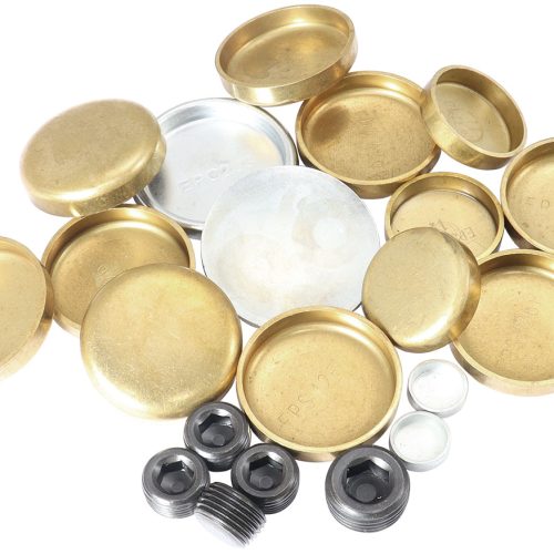 SB CHRYSLER WELSH PLUG KIT 273 360 340 BRASS SMALL BLOCK