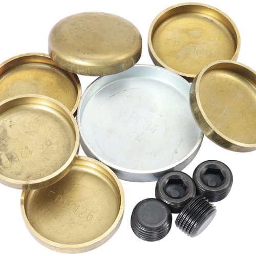 BB CHRYSLER WELSH PLUG KIT 383 440 BRASS BIG BLOCK