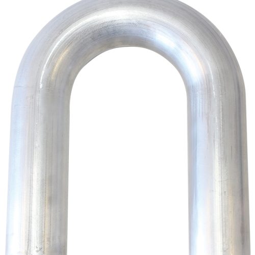 ALUM MANDREL 180 DEG 1.25″ O.D31.7MM WALL 2MM 140MM