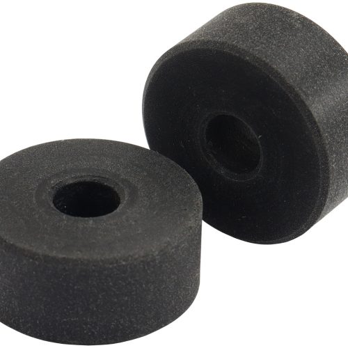 RUBBER VIBRATION MOUNTS PAIR SAME IN AF456-01BLK 22mm OD