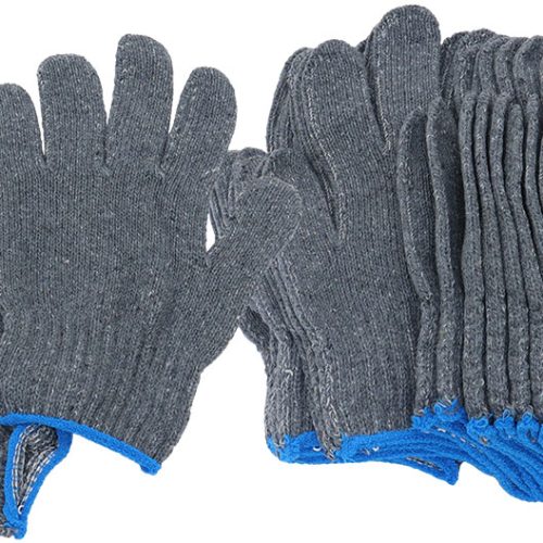 MULTI PURPOSE KNITTED GLOVES  12 PAIRS WORK SHOP MECHANIC