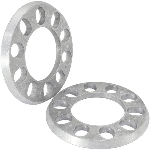 SLIP ON WHEEL SPACERS 7/16″ 11mm PAIR ALLOY 5x 4.5″-5″ BC
