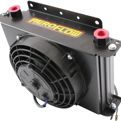 MODULAR OIL COOLER FAN SHROUD COMBO 330x193x51mm 25 ROW