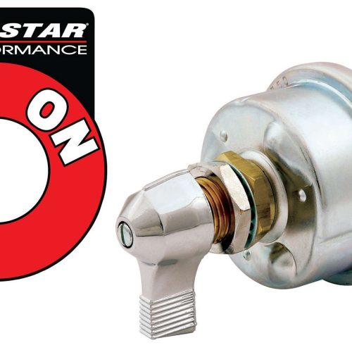 BATTERY SHUT OFF SWITCH       175 AMPS, SINGLE POLE W/DECAL