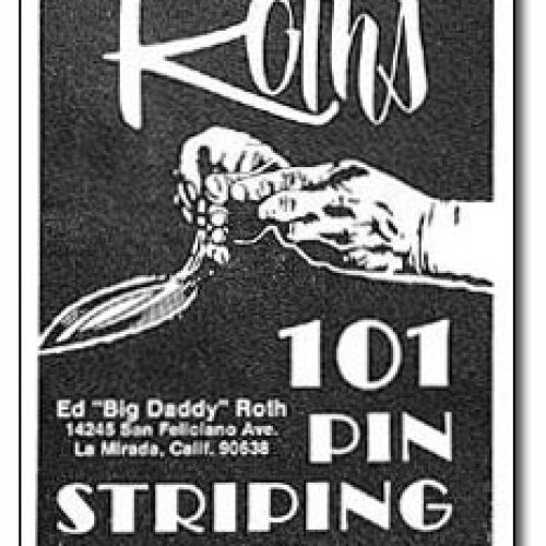 ED ROTH HOW TO BOOK 101 IDEAS 101 PINSTRIPING IDEAS