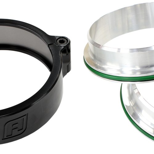 2.5″ BILLET INTERCOOLER CLAMPSSTAINLESS STEEL BLACK CLAMP