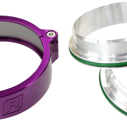 3.0″ BILLET INTERCOOLER CLAMPSSTAINLESS STEEL PURPLE CLAMP