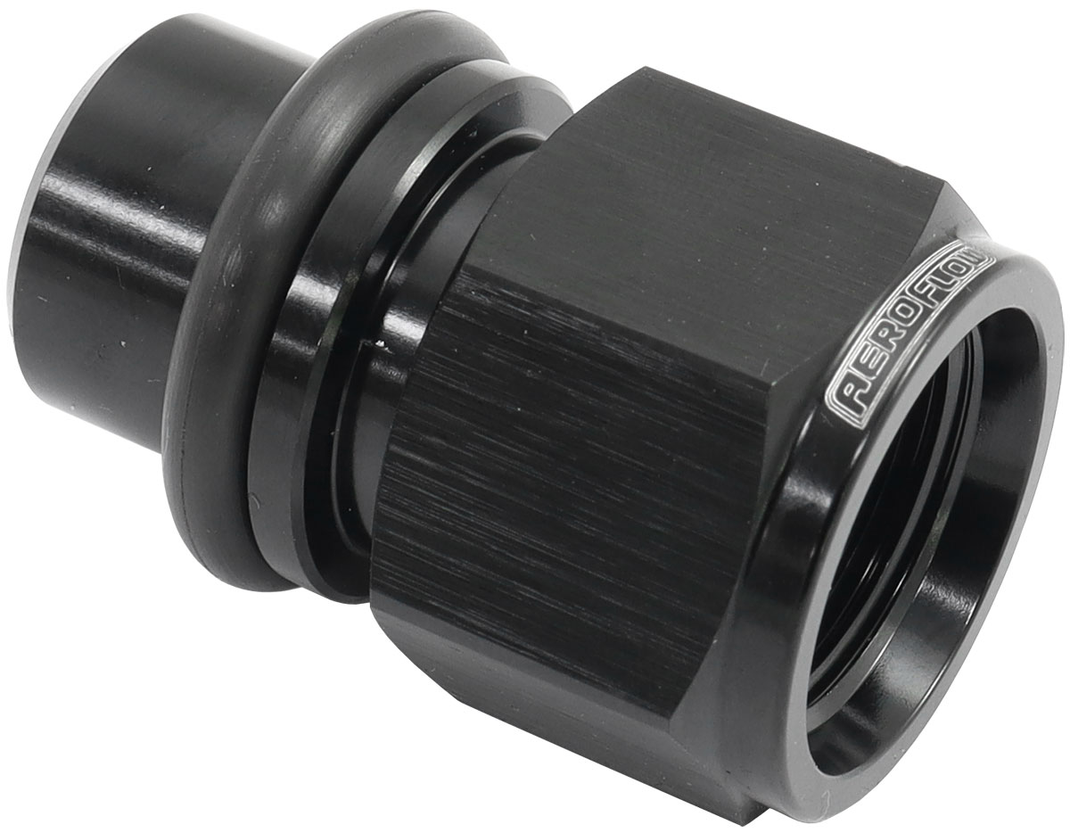 FORD BARRA THERMOSTAT -8ORB PRESS IN ADAPTER FITTING HEATE