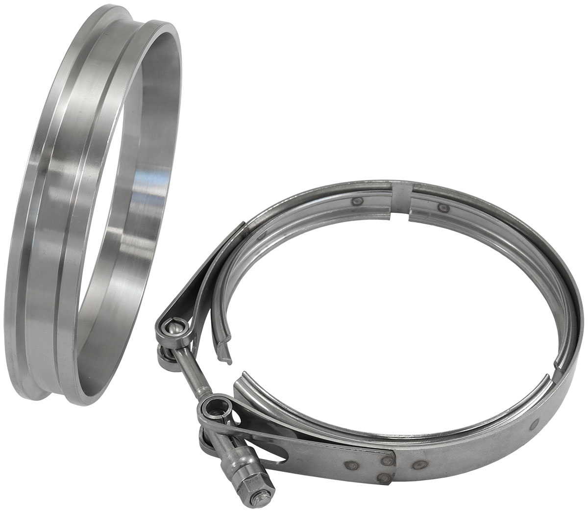 4.50" O.D SS BOOSTED VBAND KITKIT SUIT 7675 8077 V BAND T/O