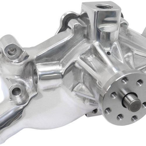 SMALL BLOCK CHEV SHORT WATER PUMP POLISHED SBC