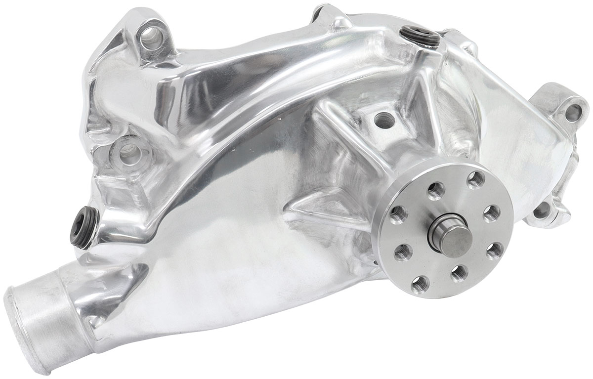 BIG BLOCK CHEV SHORT WATER PUMP POLISHED BBC