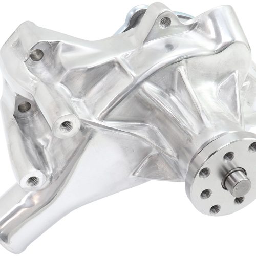 SMALL BLOCK CHEV LONG WATER PUMP POLISHED SBC