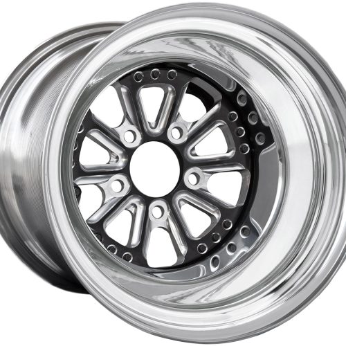 HAMMER ECLIPSE BLACK 15×8.5″ NON BEAD 5×4.50″ 4.0 B/S BLACK