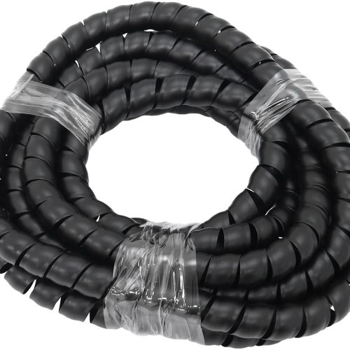 17.7mm I.D SPIRAL WRAP COVER  BRAIDED HOSE WIRE 3.7 METERS