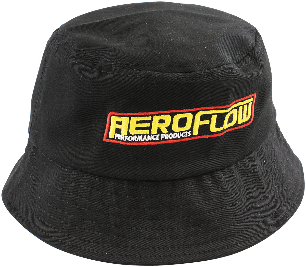 AEROFLOW BUCKET HAT MEDIUM AEROFLOW LOGO BLACK
