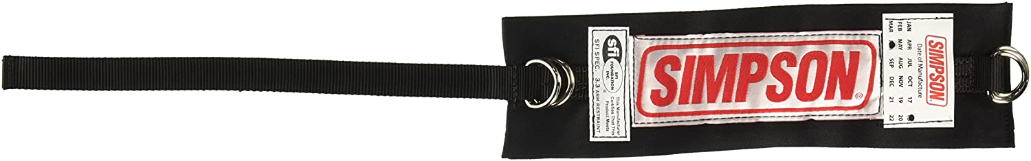 REPLACEMENT Y STRAP BLACK - ARM RESTRAINTS