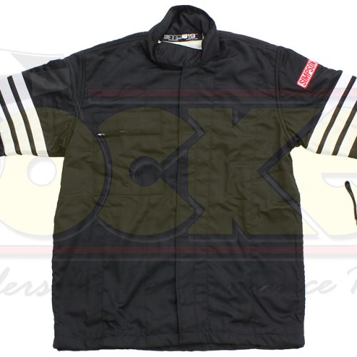 2 LAYER JACKET SMALL BLACK    – SFI-5 RATED – ARM RESTRAINTS