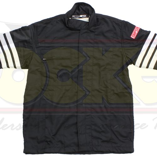 2 LAYER JACKET XX LARGE BLACK – SFI-5 RATED