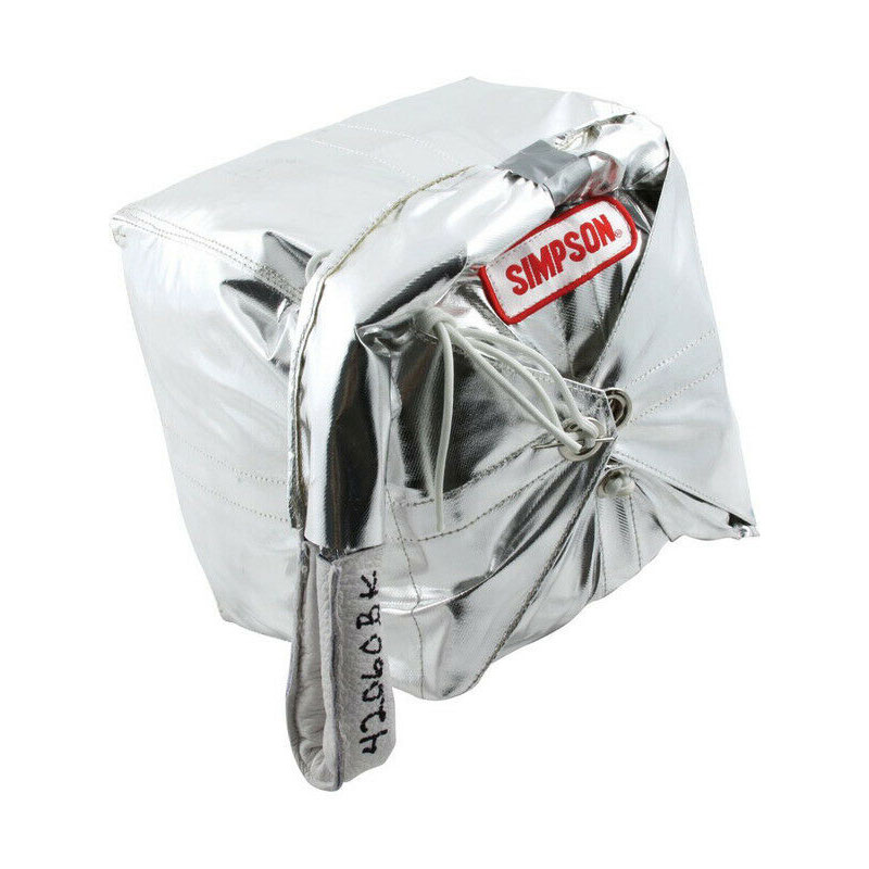 12' CROSSFORM DRAG CHUTE - ALUMINIZED PACK 300MPH T/F F/C