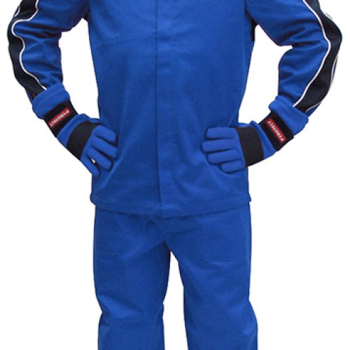 SFI-5 JACKET, XX-LARGE, BLUE  2-LAYER, NOMEX