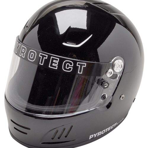 SA2015 HELMET, XX-SMALL, BLACKPRO AIRFLOW, CLEAR SHIELD