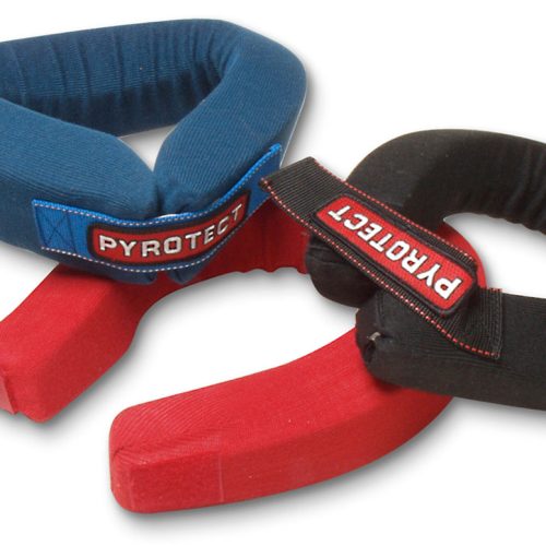 NECK BRACE, CONTOURED, BLACK SFI APPROVED