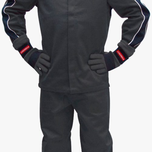 SFI-5 PANTS, X-LARGE, BLACK 2-LAYER, NOMEX