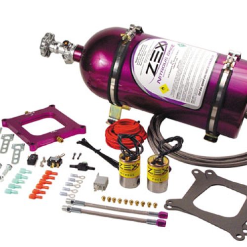 ZEX 4150 NITROUS KIT 100-300HPPERIMETER CARB PLATE, PURPLE
