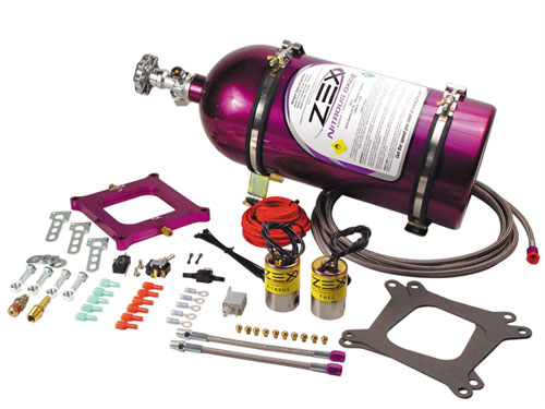 ZEX 4150 NITROUS KIT 100-300HPPERIMETER CARB PLATE, PURPLE