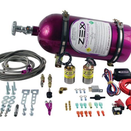 ZEX LS NITROUS KIT 100-250HP SINGLE WET NOZZLE, PURPLE