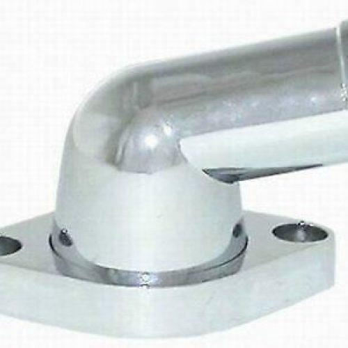 ALUM 15DEG SWIVEL THERMOSTAT  HOUSING POLISHED SUIT CHEV