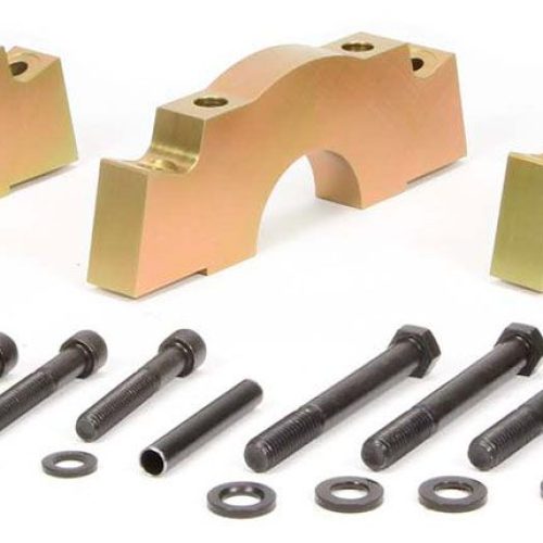 SB CHEV 283 327 4 BOLT MAIN SPLAYED CAPS S/J (3 CAPS ONLY)