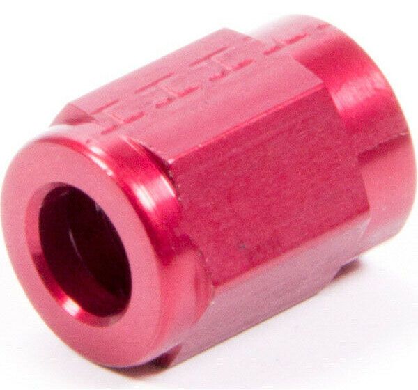 NOS TUBE NUT -4AN - 1/4 TUBE (RED)