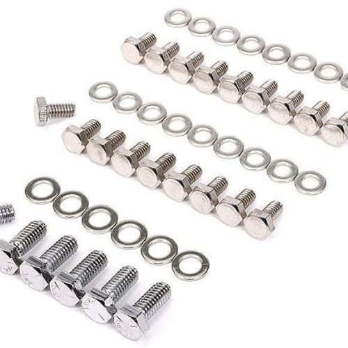 SB FORD 289 302 WINDSOR 351C  CLEVELAND OIL PAN SS BOLT SET