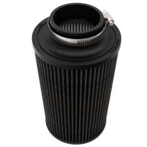 3″ CLAMP-ON TAPERED FILTER 5-1/4″ TOP, 6″ BASE 9″ TALL