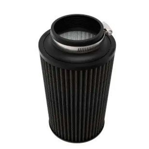 3-1/2″ CLAMP-ON TAPERED FILTER5-1/4″ TOP, 6″ BASE 9″ TALL