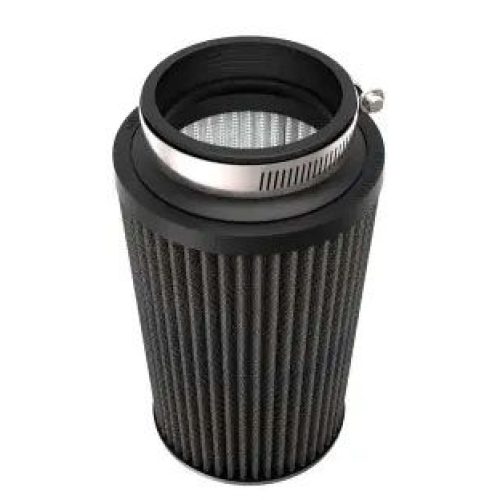 4″ CLAMP-ON TAPERED FILTER 5-1/4″ TOP, 6″ BASE 9″ TALL