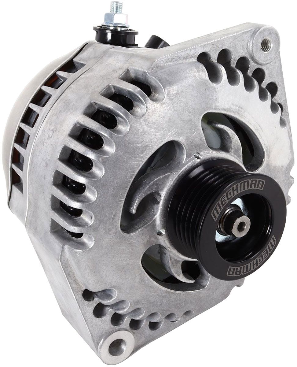 240A RACE ALTERNATOR, NATURAL GM 63-85, S SERIES, 6-RIB