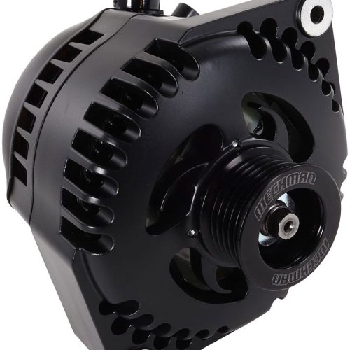 320A RACE ALTERNATOR, BLACK   GM 63-85, S SERIES, 6-RIB