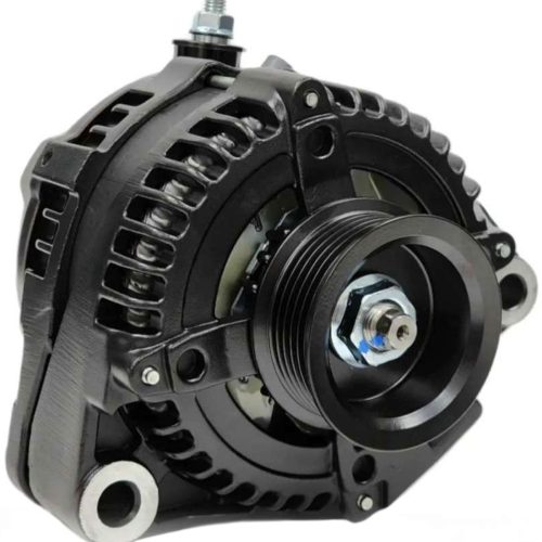 240A 2JZ ALTERNATOR, BLACK    TOYOTA SUPRA 1JZ, 2JZ, 6-RIB