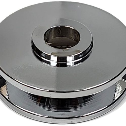 1V ALTERNATOR PULLEY, POLISHEDPOLISHED ALUMINIUM