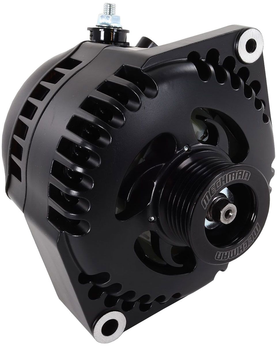 240A RACE ALTERNATOR, BLACK GM 63-85, S SERIES, 6-RIB